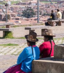 Two plus two. Cusco, Peru.