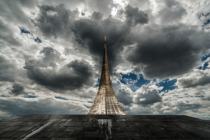 Through the clouds