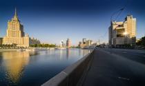 Smolenskaya Embankment.