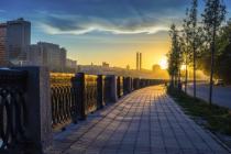 Taras Shevchenko Embankment.