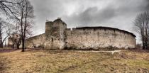 Castle of Porkhov, Pskov oblast.
